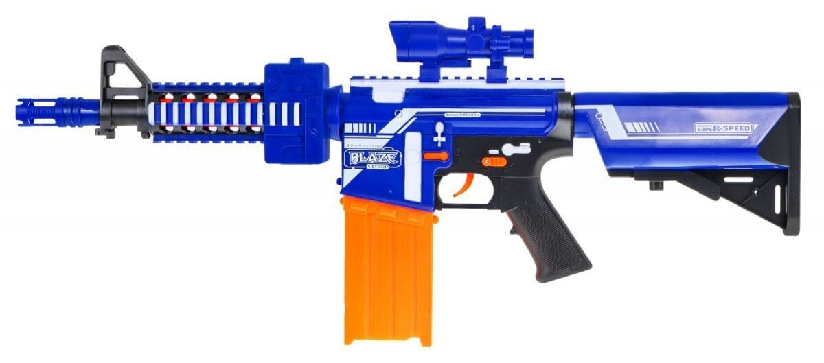 Ramiz Blaze Storm M4 elektriline viskepüstol, 20 padrunit hind ja info | Poiste mänguasjad | kaup24.ee