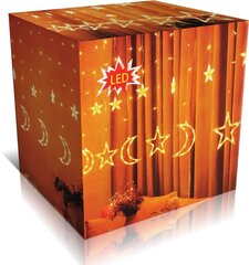 Jõulutuled kardina vanik LED Stars 8 programmi Soe цена и информация | гирлянда, 10 вел 4 см | kaup24.ee