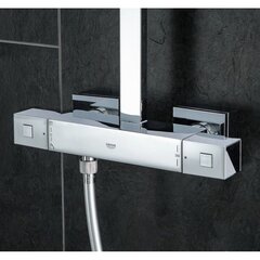 Dušisüsteem GROHE Euphoria Cube XXL 230, kroom, 26087000 цена и информация | Душевые комплекты и панели | kaup24.ee