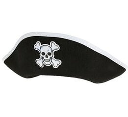 Пиратская шляпа, размер L, 60 см (KPBOL-YH) 0156 цена и информация | Карнавальные костюмы | kaup24.ee
