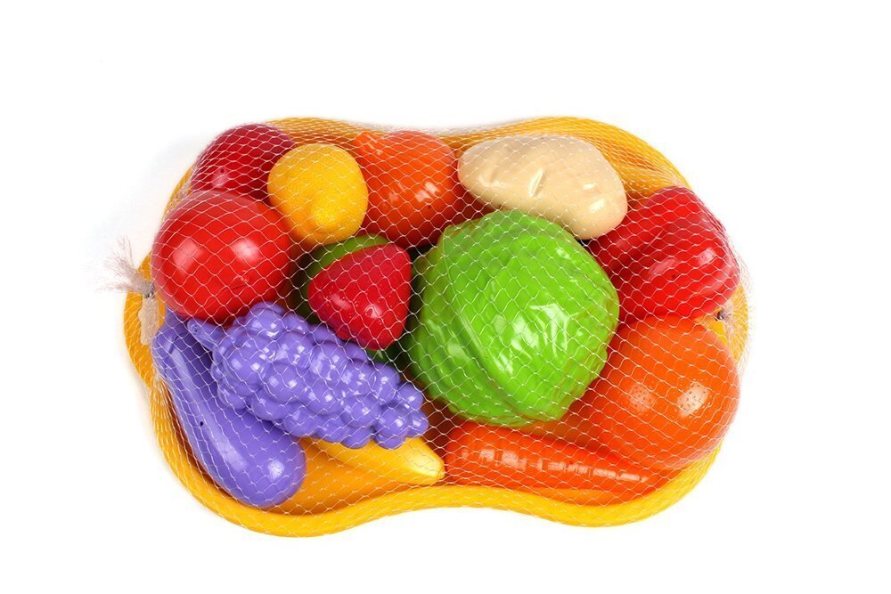 Mängutoidu komplekt juurviljad -ja puuviljad, Technok (62116) 5347 цена и информация | Tüdrukute mänguasjad | kaup24.ee