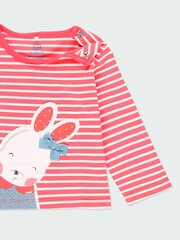 T-särk tüdrukutele Boboli Stripes, roosa hind ja info | Tüdrukute särgid | kaup24.ee