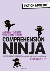 Comprehension Ninja for Ages 6-7: Fiction & Poetry: Comprehension worksheets for Year 2 цена и информация | Книги по социальным наукам | kaup24.ee