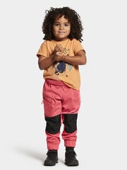 Didriksons весенне-осенние детские штаны softshell LÖVET, кораллового цвета цена и информация | Штаны для девочек | kaup24.ee