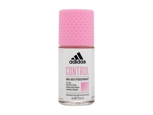 Rulldeodorant Adidas Control 48h 50 ml цена и информация | Дезодоранты | kaup24.ee