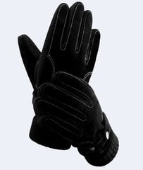 Теплые мужские перчатки KR74 цена и информация | Мужские шарфы, шапки, перчатки | kaup24.ee