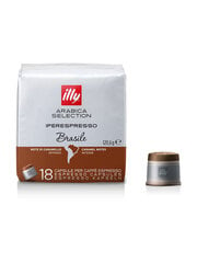 ILLY Arabica Selection Iperespresso Brasile 18caps цена и информация | Kohv, kakao | kaup24.ee