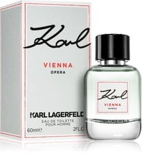 Туалетная вода Karl Lagerfeld Vienna Opera EDT для мужчин 60 мл цена и информация | Мужские духи | kaup24.ee