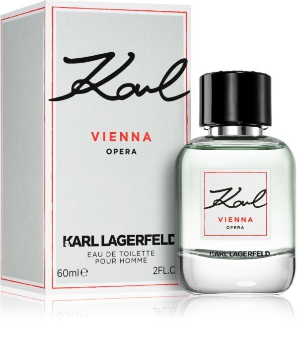 Tualettvesi Karl Lagerfeld Vienna Opera EDT meestele 60 ml hind ja info | Meeste parfüümid | kaup24.ee