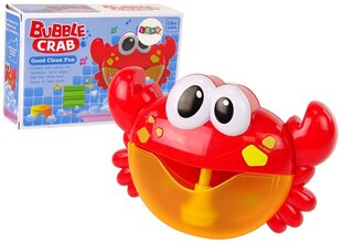 Lean toys Игрушка для ванной Генератор мыльных пузырей Красный краб цена и информация | Игрушки для малышей | kaup24.ee
