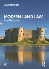 Modern Land Law 12th edition hind ja info | Majandusalased raamatud | kaup24.ee