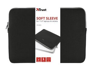 NB SLEEVE 11.6" PRIMO BLACK/21254 TRUST цена и информация | Компьютерные сумки | kaup24.ee