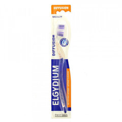 Зубная щетка средней жесткости Elgydium Diffusion Toothbrush, 1 шт. цена и информация | Для ухода за зубами | kaup24.ee