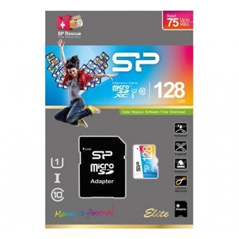 Mälukaart Silicon Power SP128GBSTXBU1V20SP hind ja info | Mobiiltelefonide mälukaardid | kaup24.ee