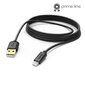 Juhe Hama, Lightning pistik (Apple) - USB-A pistik, 3 m, must цена и информация | Mobiiltelefonide kaablid | kaup24.ee