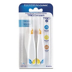 ELGYDIUM Межзубные ершики Trio Compact 2 (3,5-1,9 мм) 6 шт. цена и информация | Для ухода за зубами | kaup24.ee