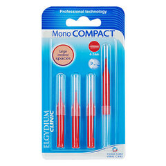 Elgydium Mono Compact Toothbrush 4-3 mm (4 pcs) - Interdental brushes red цена и информация | Для ухода за зубами | kaup24.ee