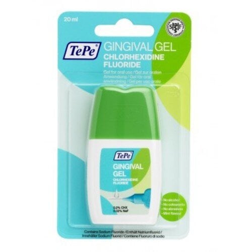 TePe Gingival Gel - Gel for increasing the efficiency of cleaning the interdental spaces 20ml hind ja info | Suuhügieen | kaup24.ee