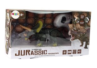 Lean toys Kaugjuhitav dinosaurus Triceratops цена и информация | Игрушки для мальчиков | kaup24.ee