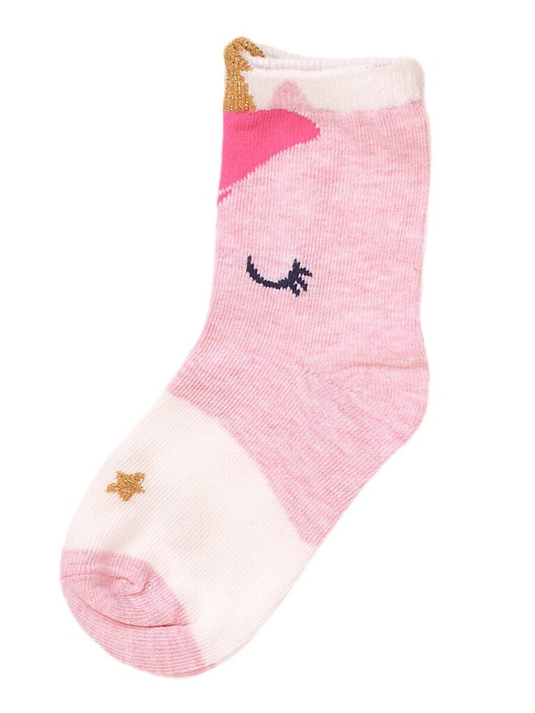 Sokid tüdrukutele Minoti TG SOCK 30 5tk, roosa hind ja info | Tüdrukute sukkpüksid ja sokid | kaup24.ee
