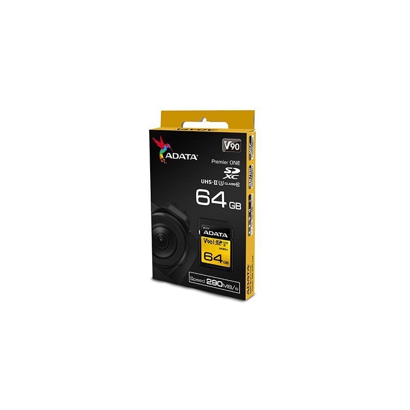 ADATA Premier ONE UHS-II U3 64 GB, SDXC, hind ja info | Mobiiltelefonide mälukaardid | kaup24.ee