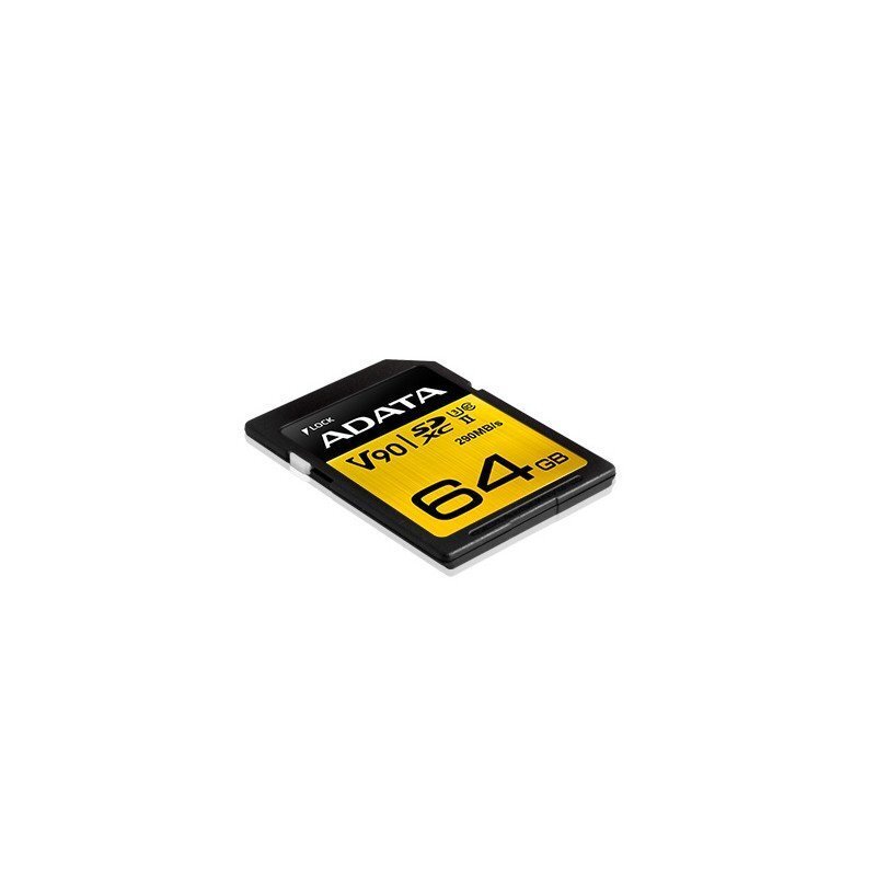 ADATA Premier ONE UHS-II U3 64 GB, SDXC, hind ja info | Mobiiltelefonide mälukaardid | kaup24.ee