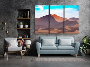 Триптих Пустыня, 150x100 см, Wolf Kult цена и информация | Картины, живопись | kaup24.ee