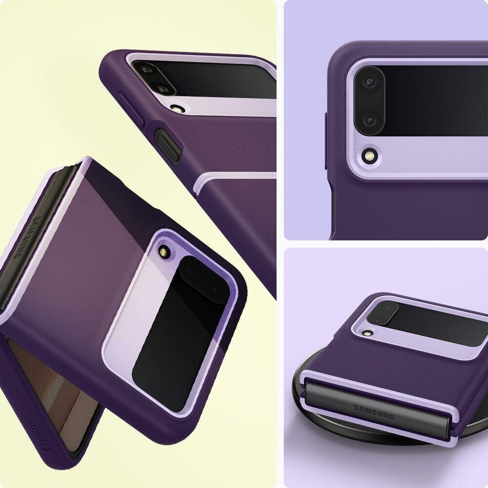 Spigen Caseology Nano Pop Galaxy With Flip 4 Light Violet цена и информация | Telefoni kaaned, ümbrised | kaup24.ee