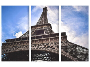 Triptühhon Eiffeli torn, 120x80 cm, Wolf Kult hind ja info | Seinapildid | kaup24.ee