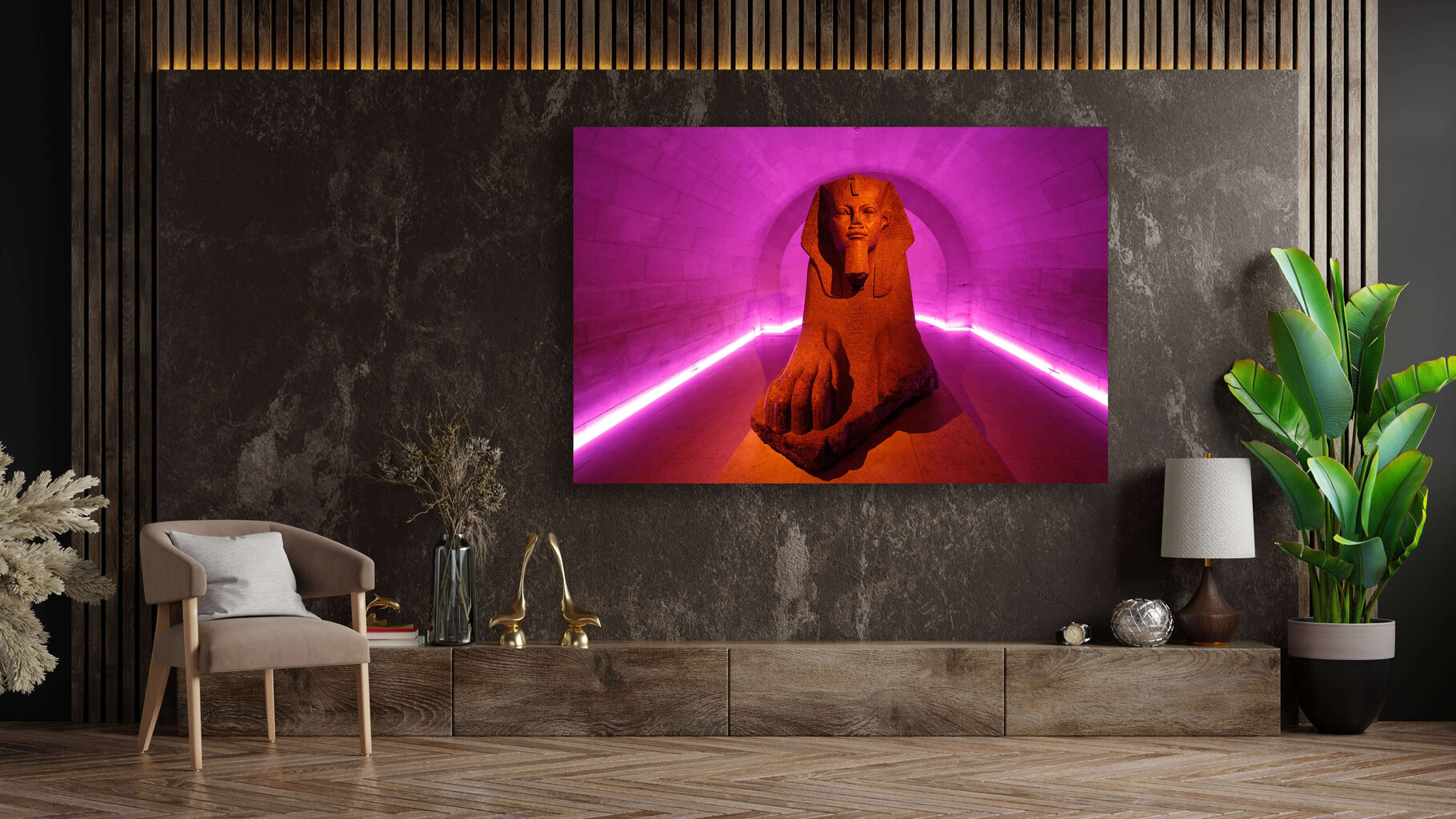 Reproduktsioon Sfinks, 100x70 cm, Wolf Kult цена и информация | Seinapildid | kaup24.ee