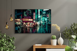 Reproduktsioon Tokyo tänav, 100x70 cm, Wolf Kult hind ja info | Seinapildid | kaup24.ee