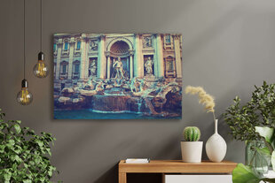 Reproduktsioon Trevi purskkaev, 100x70 cm, Wolf Kult hind ja info | Seinapildid | kaup24.ee