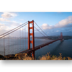 Картина Мост Сан-Франциско, 100x70 см, Wolf Kult цена и информация | Картины, живопись | kaup24.ee
