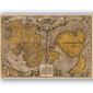 Reproduktsioon Vana Maailma kaart 1531, 100x70 cm, Wolf Kult hind ja info | Seinapildid | kaup24.ee