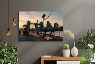 Картина Закат в Лондоне, 60x80 см, Wolf Kult цена и информация | Картины, живопись | kaup24.ee
