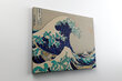Reproduktsioon „Kanagawa suur laine“, Katsushika Hokusai, 40х60 cm, Wolf Kult цена и информация | Seinapildid | kaup24.ee