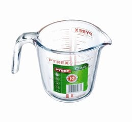 Мерная кружка Pyrex Classic Vidrio прозрачное стекло: Емкость - 0,5 л цена и информация | Столовые и кухонные приборы | kaup24.ee