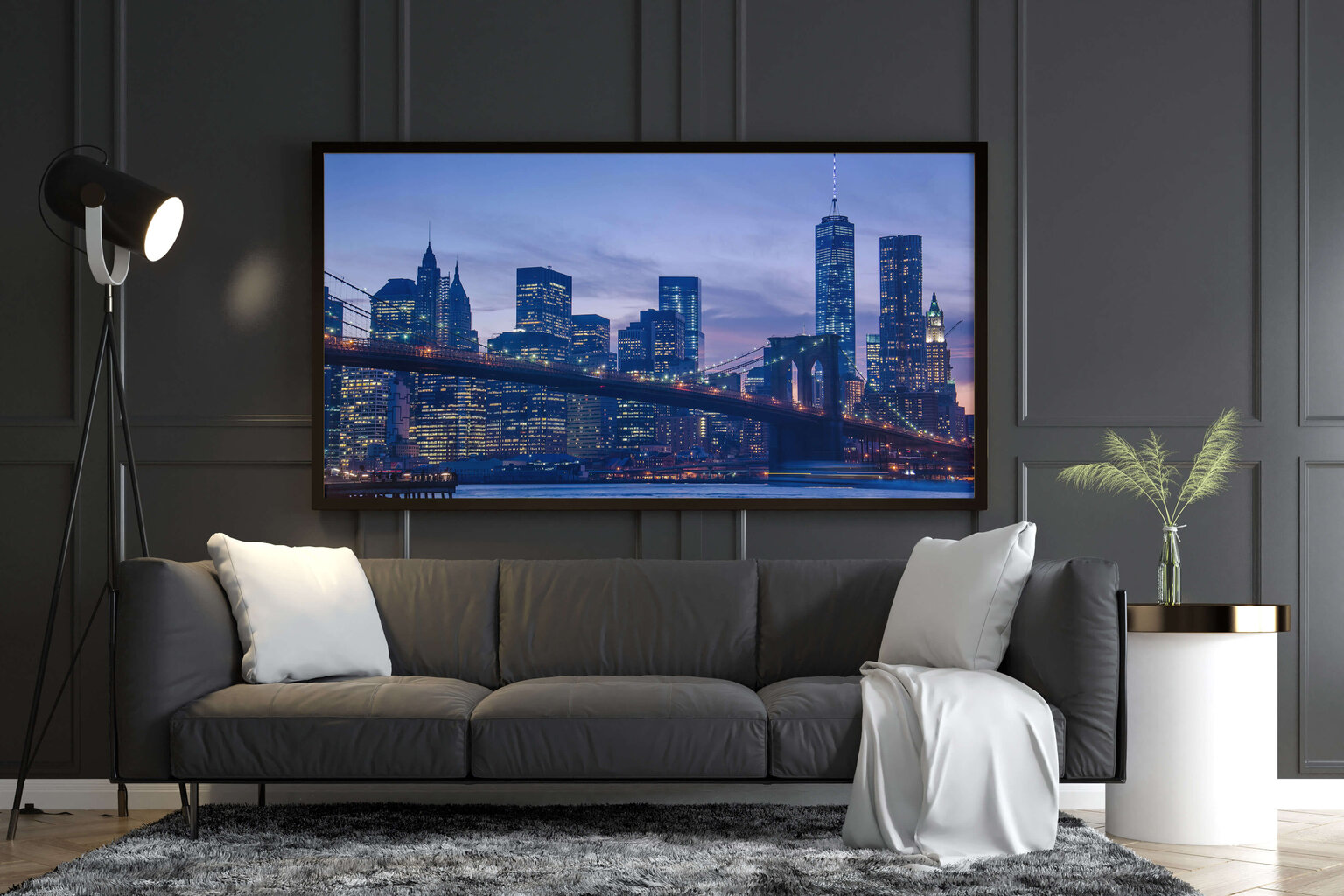 Plakat Manhattani panoraam, 59x84 cm (A1), Wolf Kult цена и информация | Seinapildid | kaup24.ee