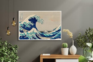 Reproduktsioon „Kanagawa suur laine“, Katsushika Hokusai, 30х40 cm, Wolf Kult hind ja info | Seinapildid | kaup24.ee