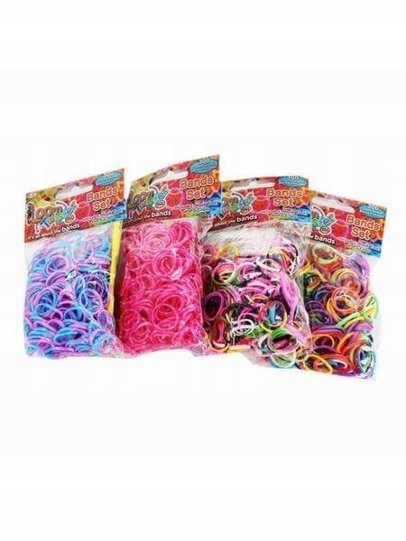 Kummide komplekt käevõrudele Loom Bands, 14400 tk. hind ja info | Arendavad mänguasjad | kaup24.ee