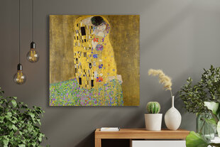 Plakat „Suudlus“, Gustav Klimt, 59 x 84 cm (A1), Wolf Kult цена и информация | Картины, живопись | kaup24.ee