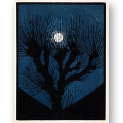 Плакат Лунный свет, 59x84 см (A1), Wolf Kult цена и информация | Настенные деревянные декорации | kaup24.ee
