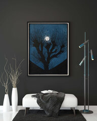 Плакат Лунный свет, 59x84 см (A1), Wolf Kult цена и информация | Картины, живопись | kaup24.ee