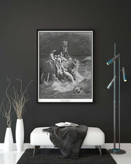 Plakat Vintage illustratsioon, 59x84 cm (A1), Wolf Kult hind ja info | Seinapildid | kaup24.ee