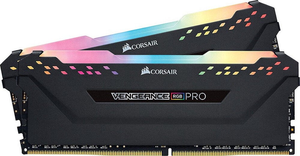 Corsair Vengeance RGB PRO, 16GB (2x8GB), DDR4, 3600MHz (CMW16GX4M2Z3600C18) hind ja info | Operatiivmälu (RAM) | kaup24.ee