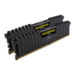 Corsair Vengeance LPX, 32ГБ (2x16ГБ), DDR4, 2133МГц цена и информация | Оперативная память (RAM) | kaup24.ee