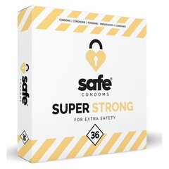 Safe - super strong condoms 5 шт цена и информация | Презервативы | kaup24.ee
