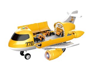 Lennuk-baas koos ehitusautode ja efektidega hind ja info | Poiste mänguasjad | kaup24.ee