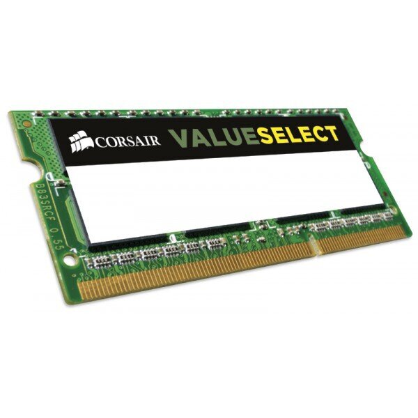 Corsair Value Select, 4 GB, DDR3L, 1333 MHz hind ja info | Operatiivmälu (RAM) | kaup24.ee