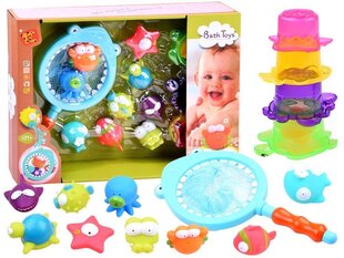 Värviline vannimänguasjade komplekt hind ja info | Imikute mänguasjad | kaup24.ee